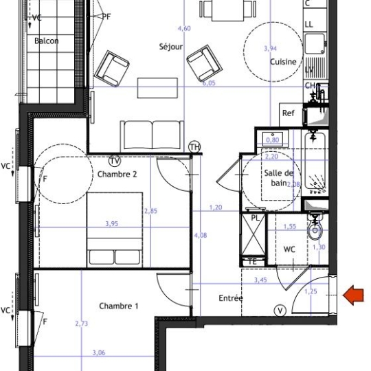  Annonces ANTONY : Appartement | VITRY-SUR-SEINE (94400) | 62 m2 | 346 000 &euro; 