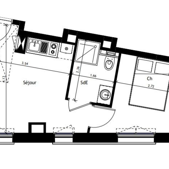  Annonces ANTONY : Apartment | PARIS (75020) | 27 m2 | 330 000 &euro; 