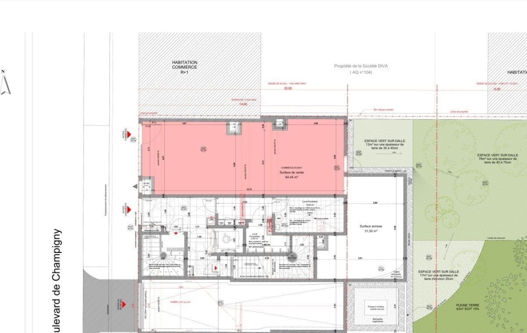 Annonces ANTONY : Local / Bureau | SAINT-MAUR-DES-FOSSES (94100) | 96 m2 | 588 000 &euro; 