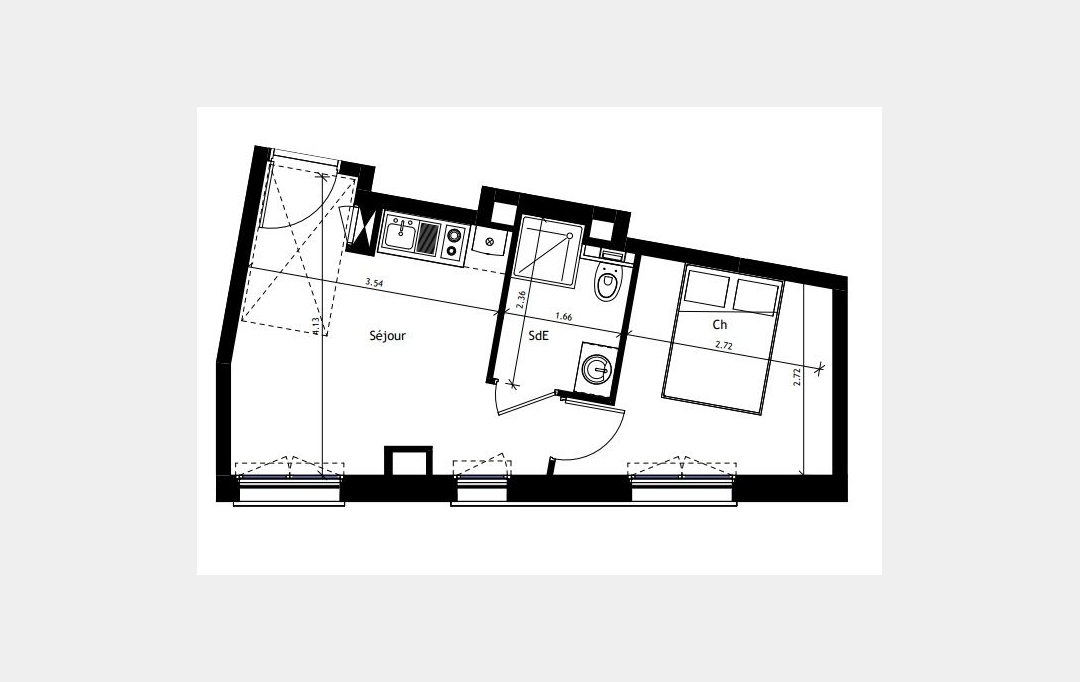 Annonces ANTONY : Apartment | PARIS (75020) | 27 m2 | 330 000 &euro; 